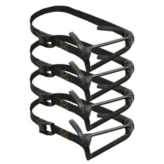 Muddy Micro Stagger Steps – heavy-duty powder-coated steel construction and pack of four