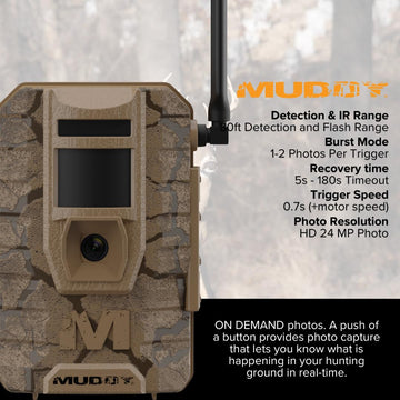 Muddy Mitigator 2.0 battery tray with AA arrangement for extended uptime