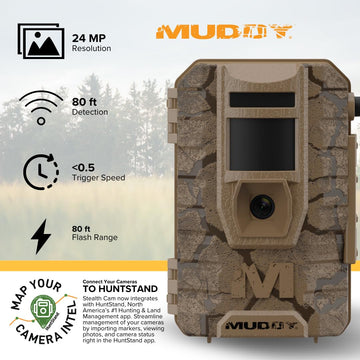 Muddy Mitigator 2.0 tree mount setup demonstrating flexible installation
