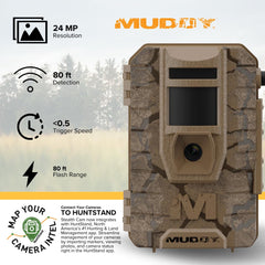 Muddy Mitigator 2.0 tree mount setup demonstrating flexible installation
