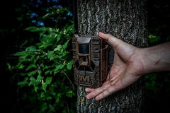 Muddy Mitigator flash range 80ft helps night surveillance without disturbing game.