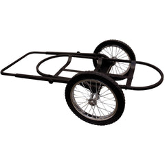 Front view of MUDDY Mule Game Cart Steel showing steel frame