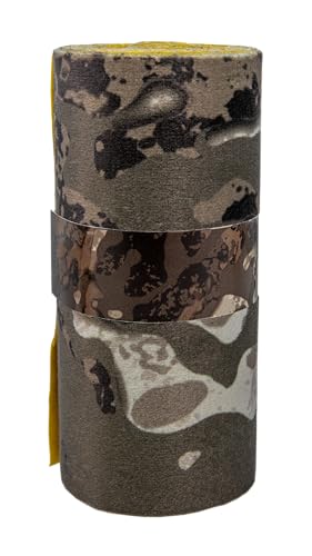 Muddy Ninja Strips Tape Combo Veil Canyon Gray packaging, three-size kit for versatile coverage