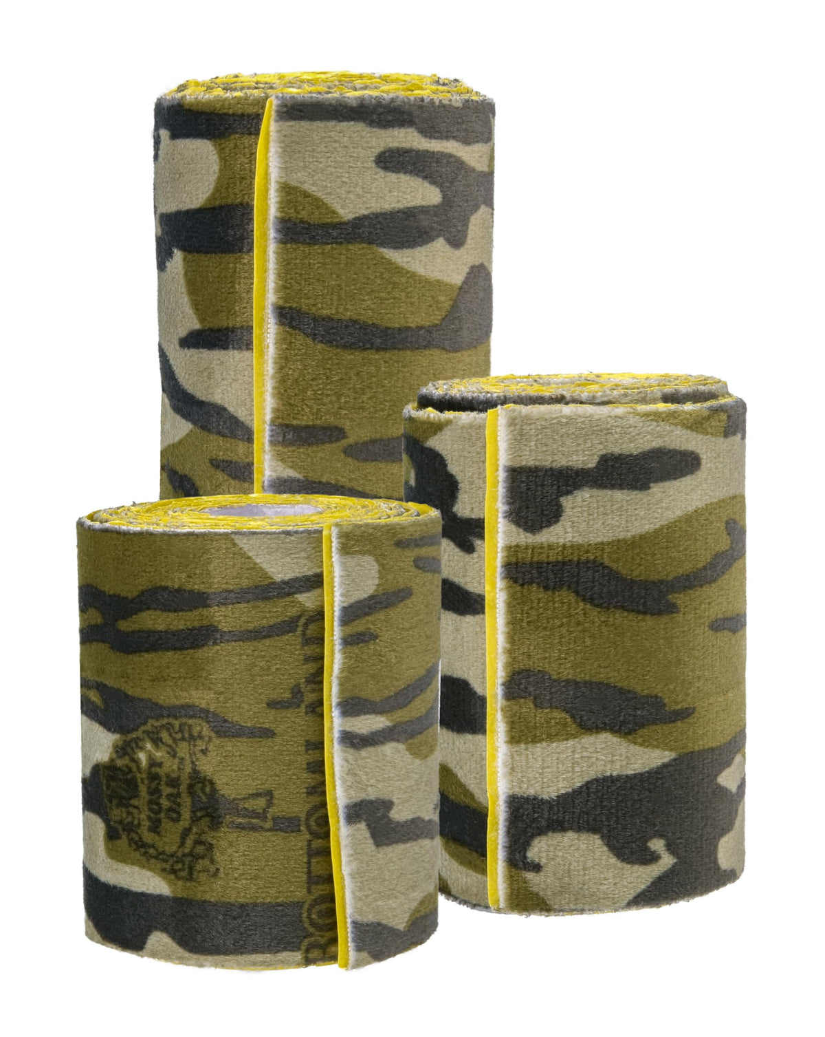 Muddy Ninja Strips close-up shows sticky adhesive for silent hunting