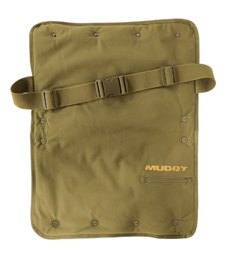 MUDDY Nucleus heated hand muff snap closure emphasizes easy seat-to-muff conversion.