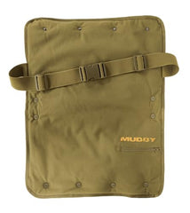 MUDDY Nucleus heated hand muff snap closure emphasizes easy seat-to-muff conversion.