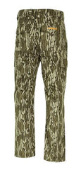 MUDDY TRX rain pants material closeup highlighting brushed tricot shell