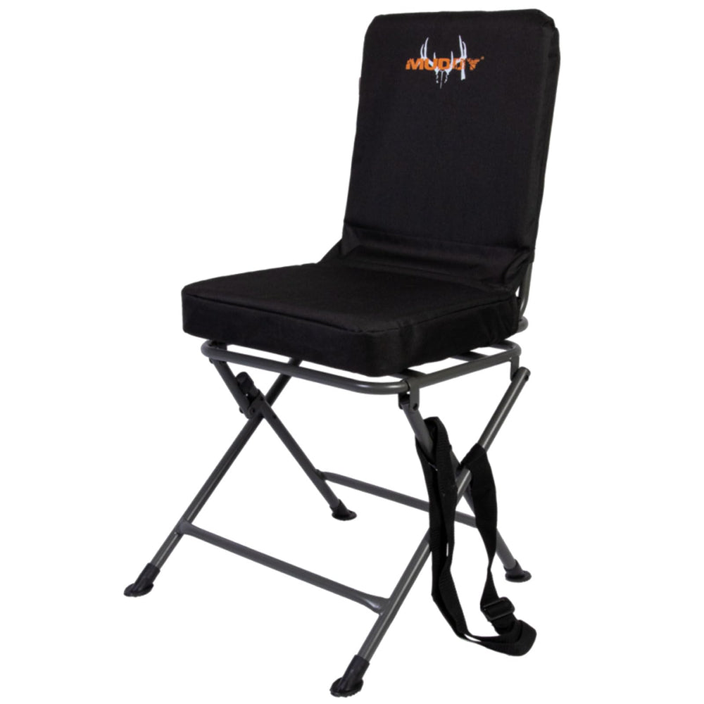 Front view of Muddy Padded Swivel Chair