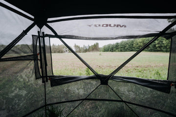 Muddy Prevue Evo Max backpack carry bag simplifies transport between hunts.