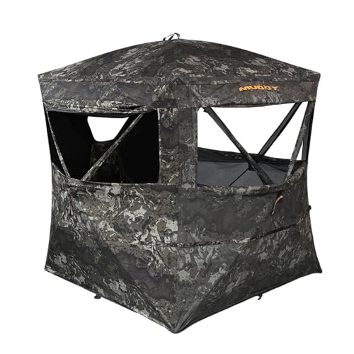 Muddy Prevue Evo Max Rugged Spider Hub frame enables fast assembly in the field.