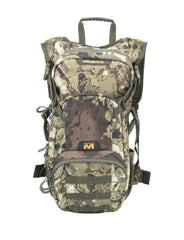 MUDDY Pro 1075 Backpack Veil Canyon Gray front view highlights comfortable padded straps