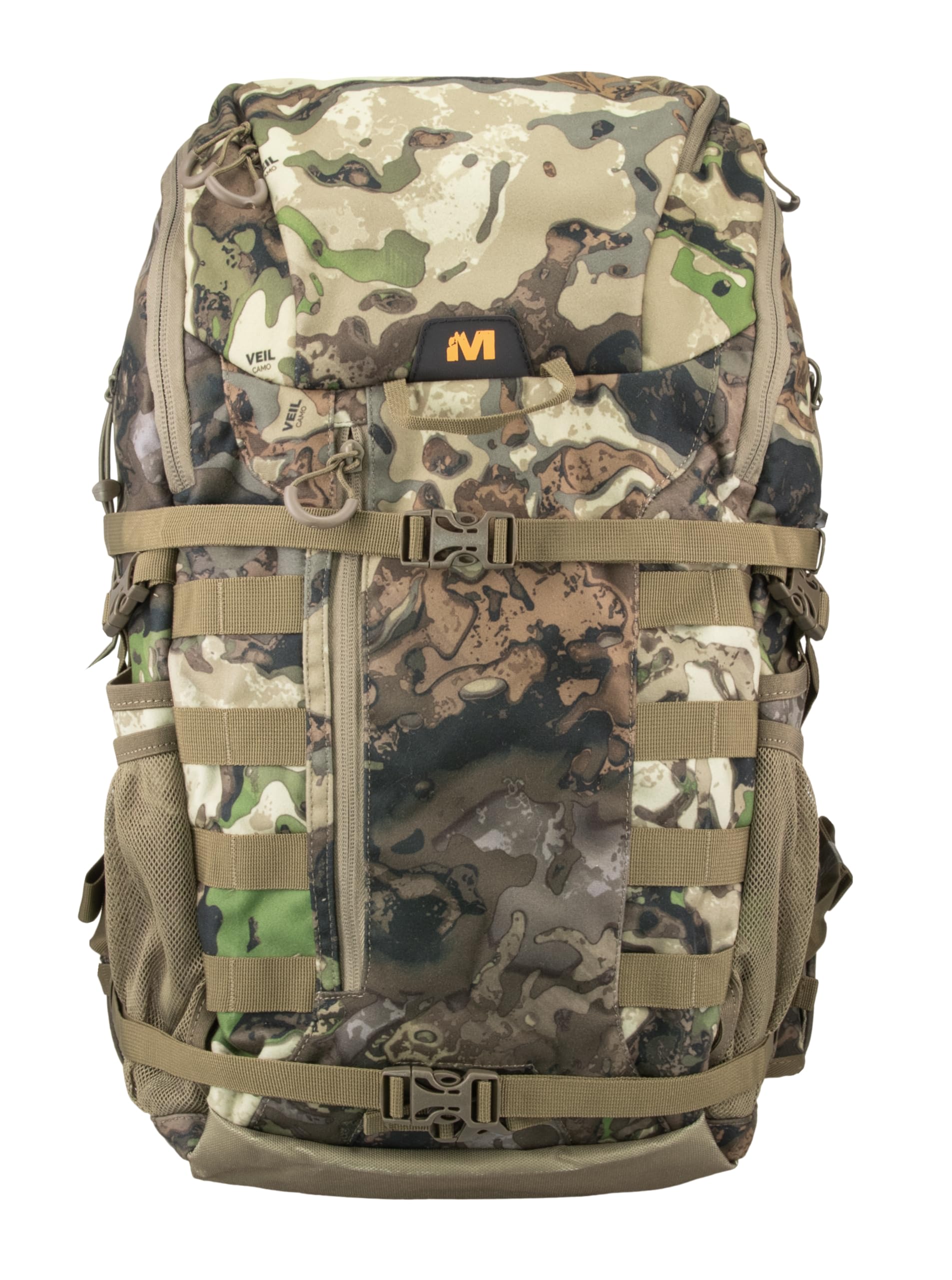 MUDDY Pro 1500 backpack with rain cover for weather protection during outdoor hunts.