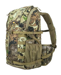 MUDDY Pro 1500 backpack with zipperless lid for quiet access.