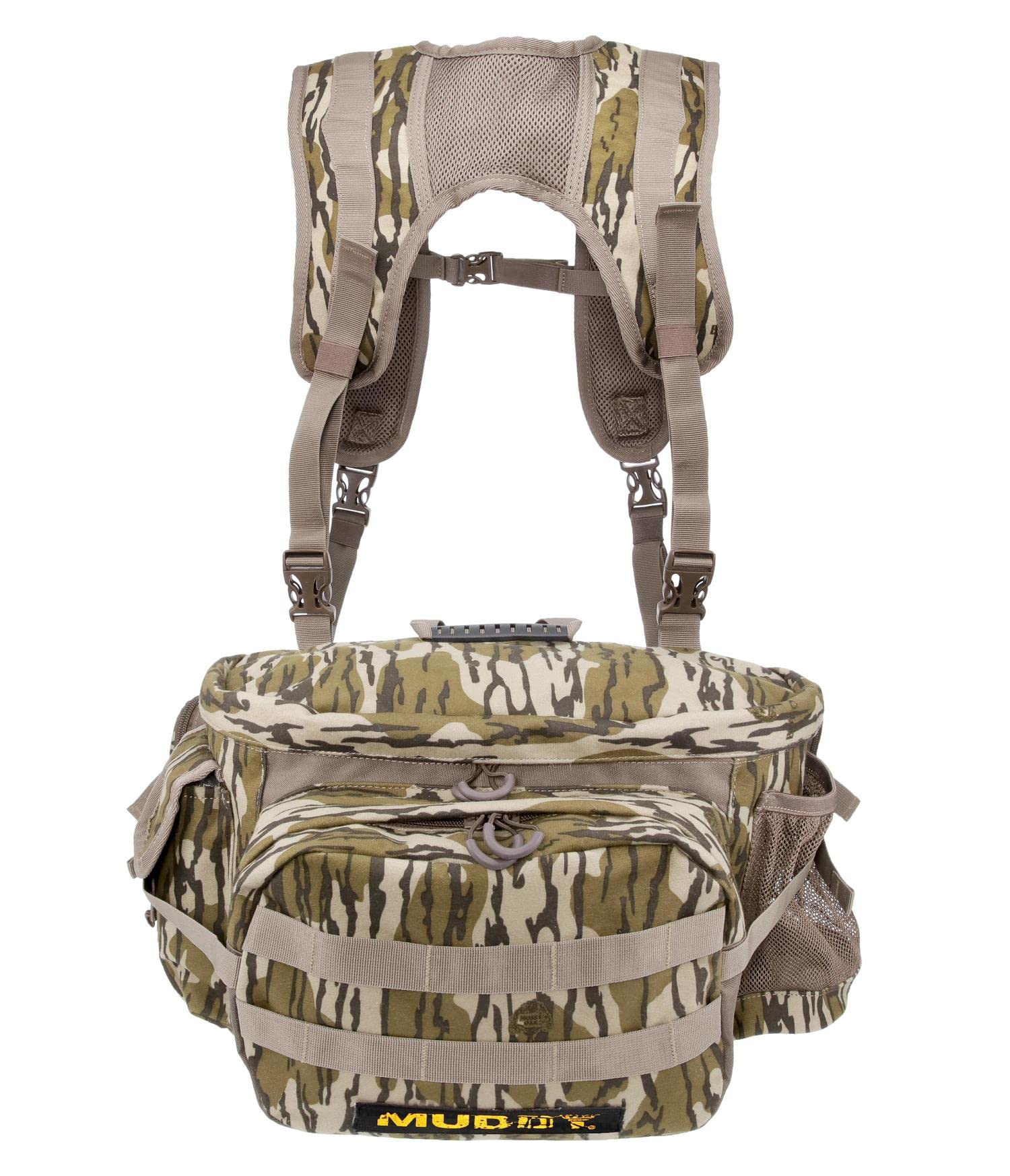 MUDDY Pro 500 lumbar pack main compartment keeps gear organized in the field.
