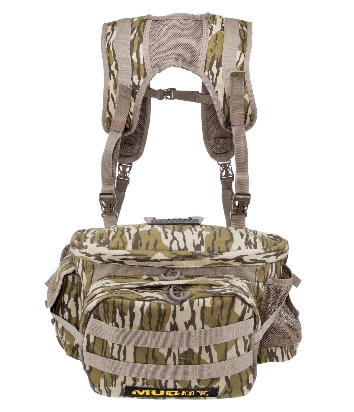 MUDDY Pro 500 lumbar pack main compartment keeps gear organized in the field.
