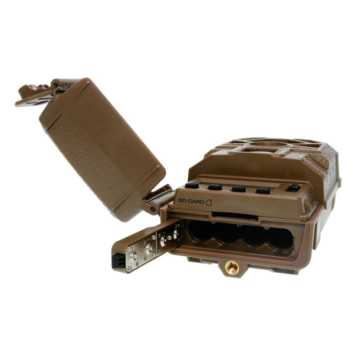 MUDDY Pro Cam 16MP IR LEDs activated for discreet night imagery