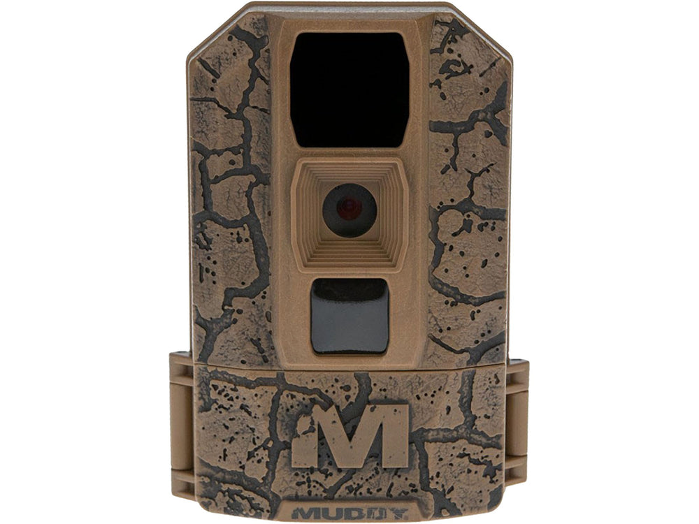 Muddy Pro Cam 20 trail camera front view shows compact scouting tool.