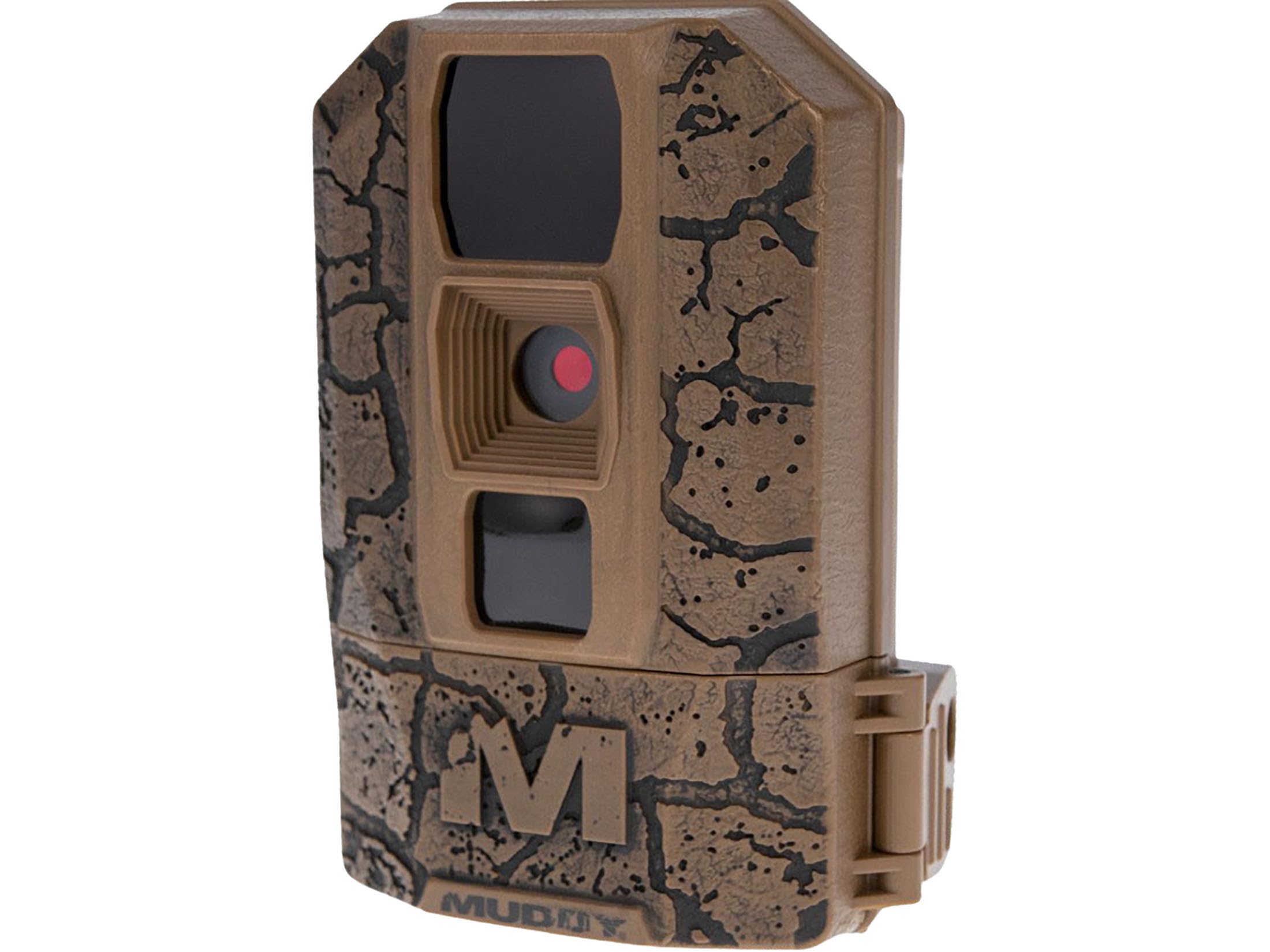 Side view showing 20 MP sensor and LEDs