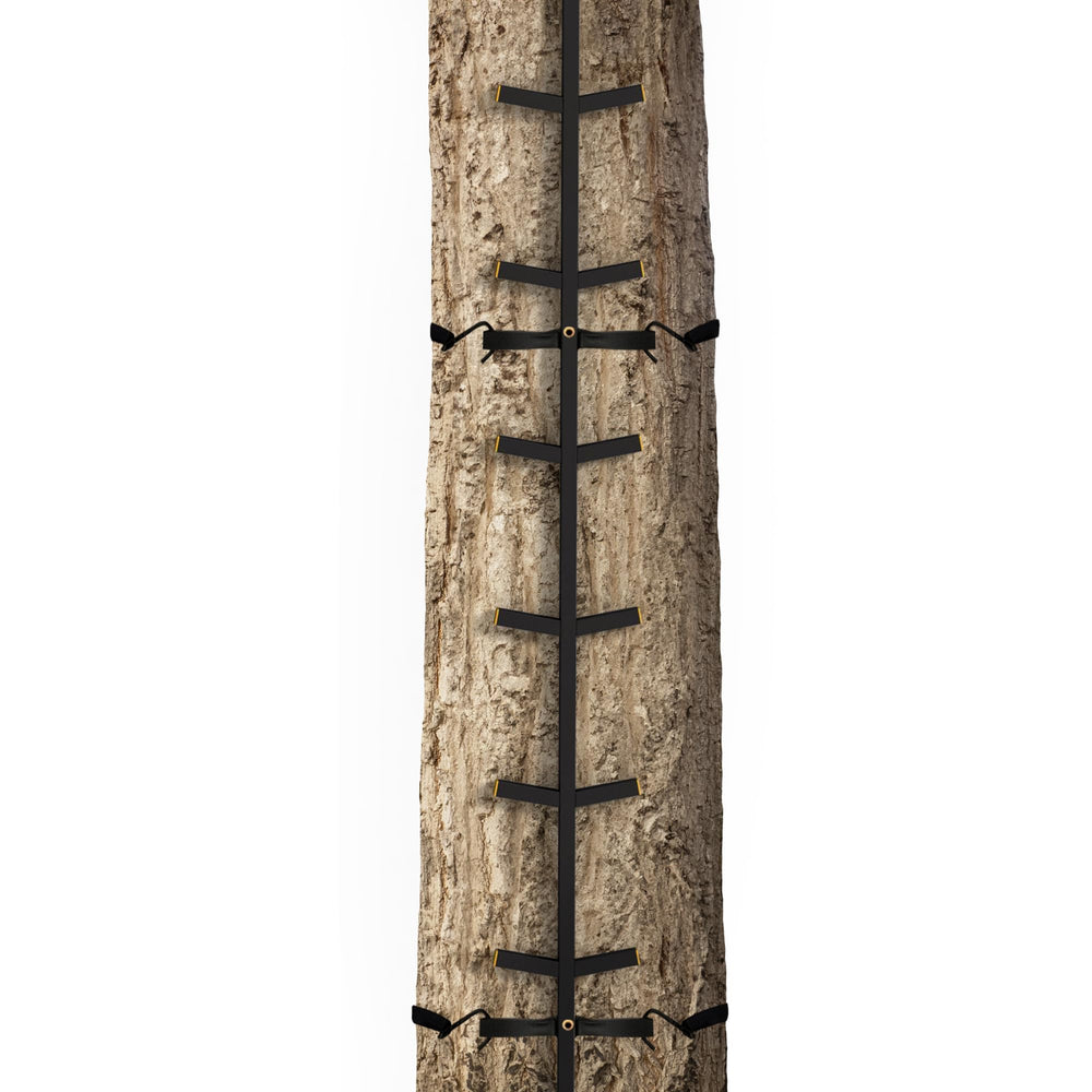 Muddy Quick Stick XL in-use on a tree stand ready for elevated viewing.