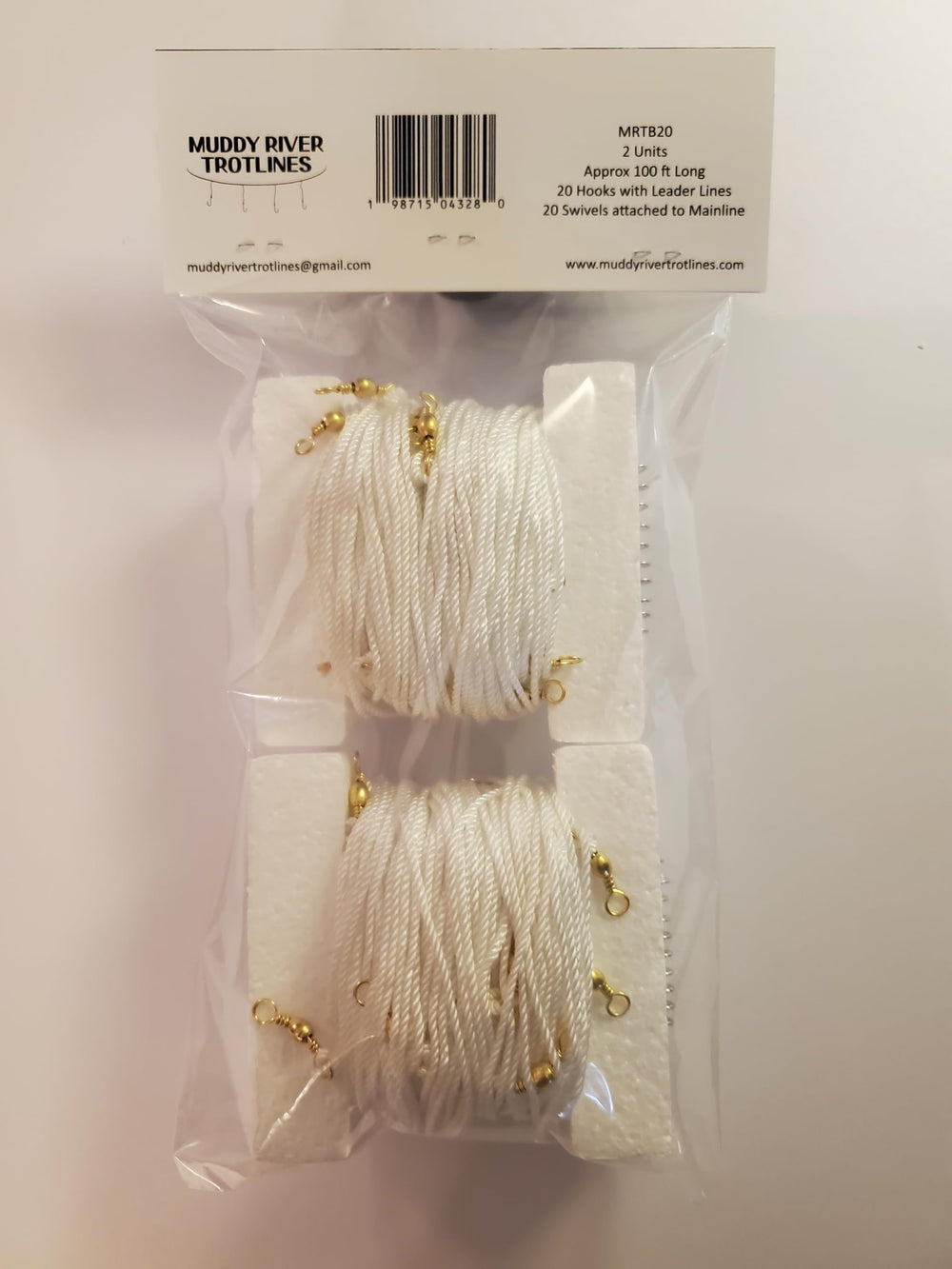 Muddy River MRTB20 is ideal for channel cats with light baits.