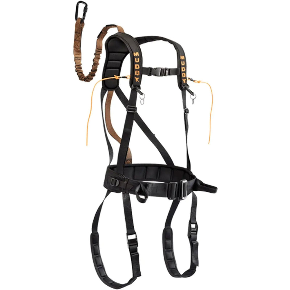 Muddy Safeguard Youth Harness enables unrestricted 360-degree movement in the stand.