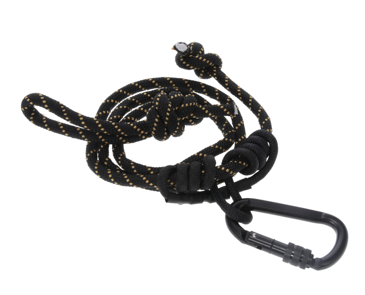 MUDDY Safety Harness Lineman's Rope black/orange front view