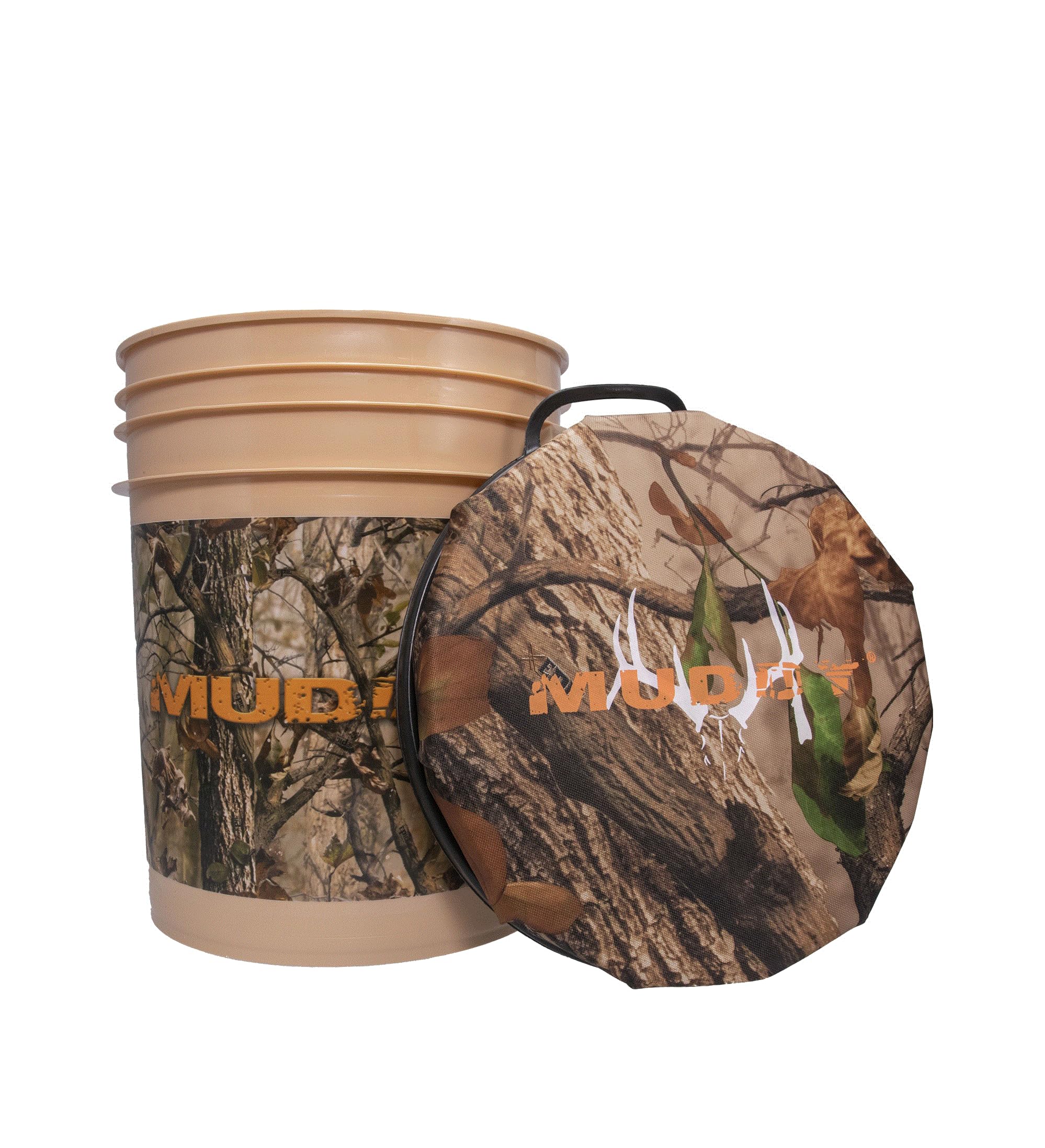 MUDDY Spin Top padded seat keeps you comfy during long sits.