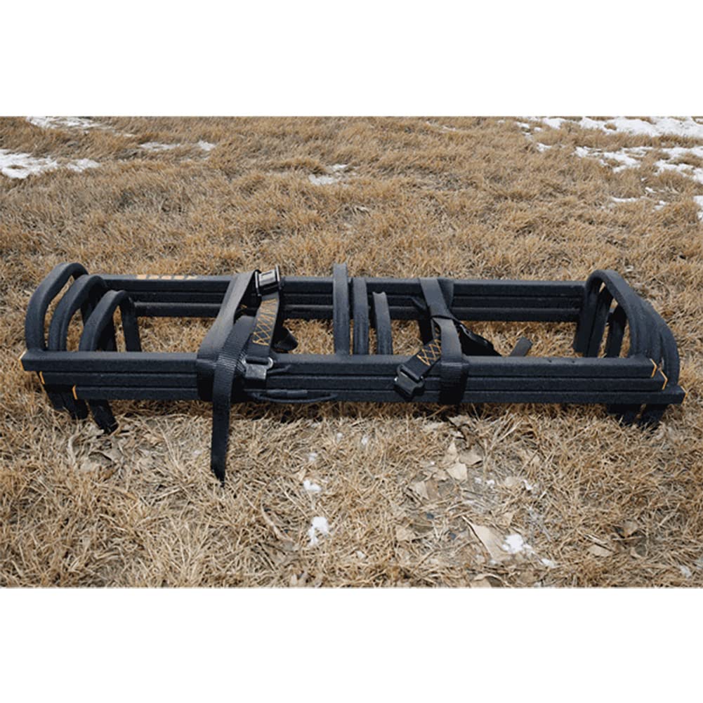 Muddy Stagger-Steps enclosed-step design improves balance and stability.
