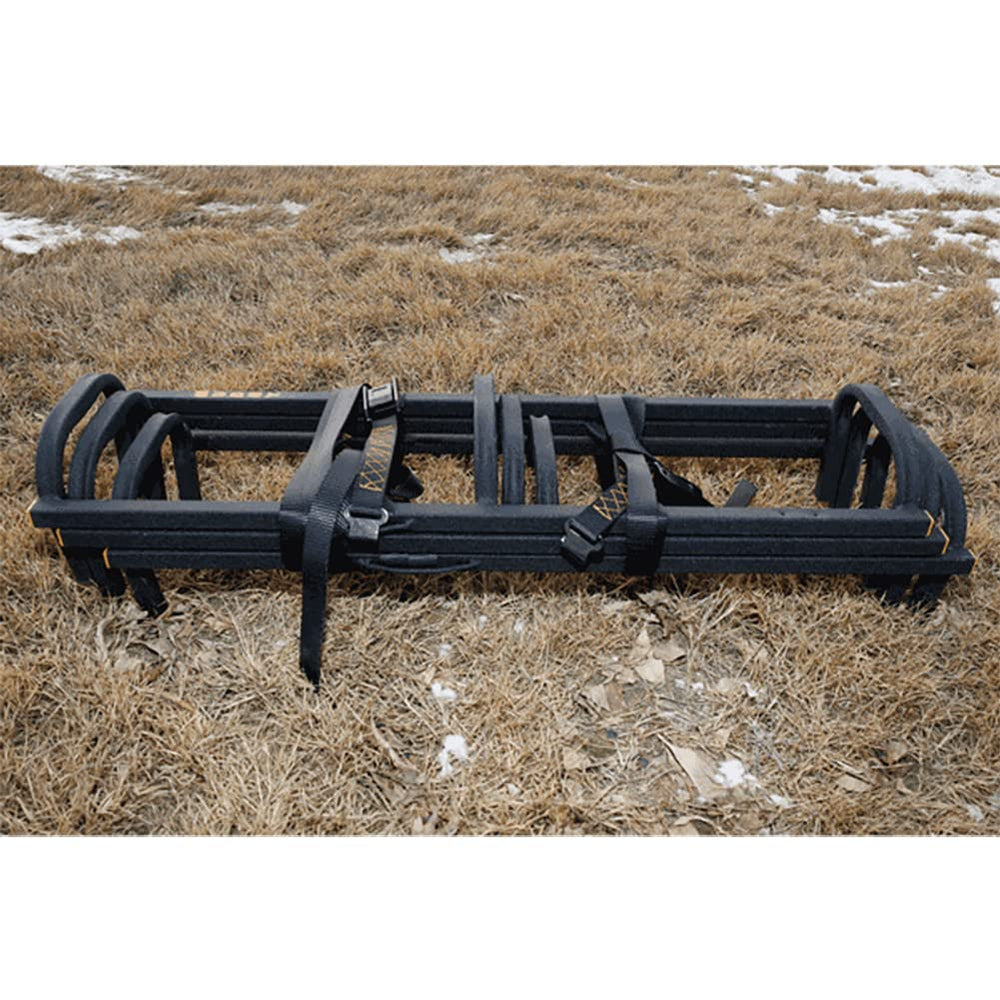 Muddy Stagger-Steps enclosed-step design improves balance and stability.