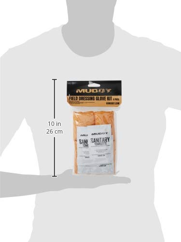 MUDDY disposable glove kit, four kits per pack for quick changes