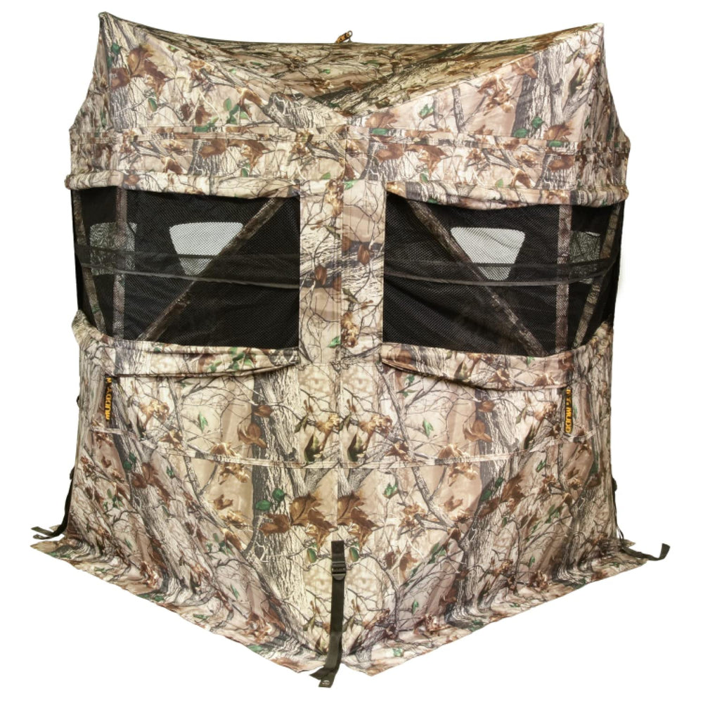 MUDDY Twin Peaks interior showing blacked-out concealment