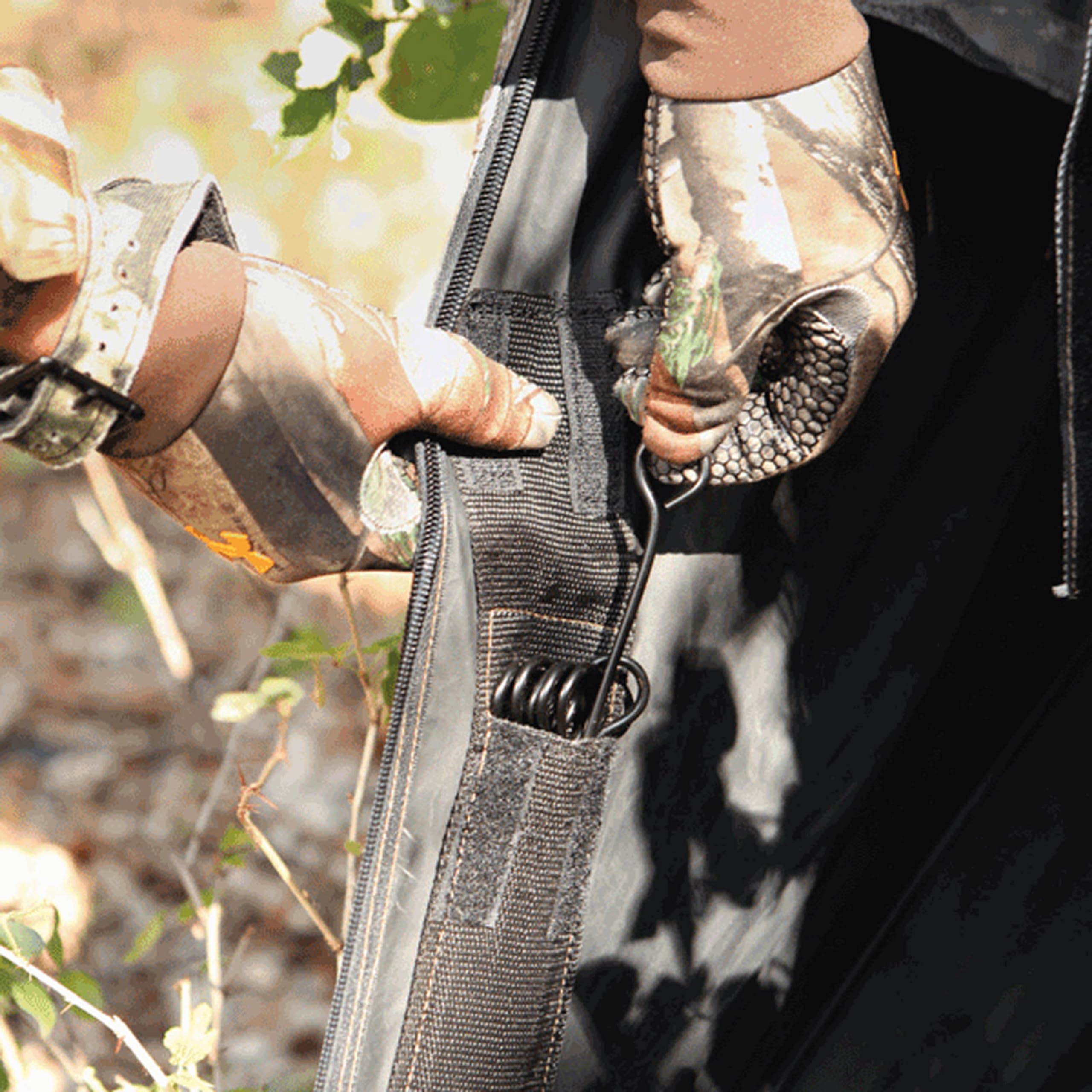 MUDDY VS360 durable water-resistant fabric performs in rain and wind