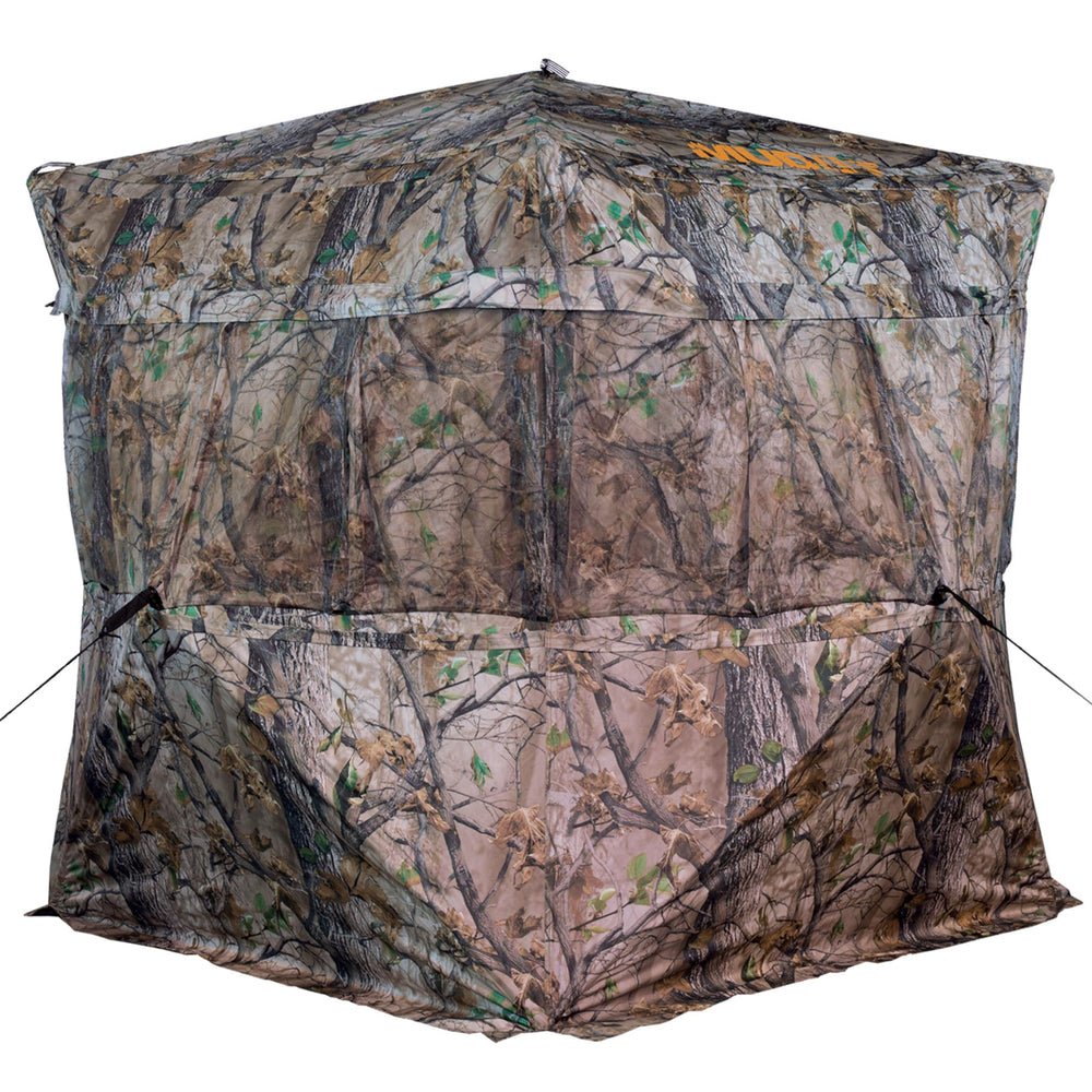 MUDDY VS360 shoot-through mesh provides silent, versatile shooting from all sides