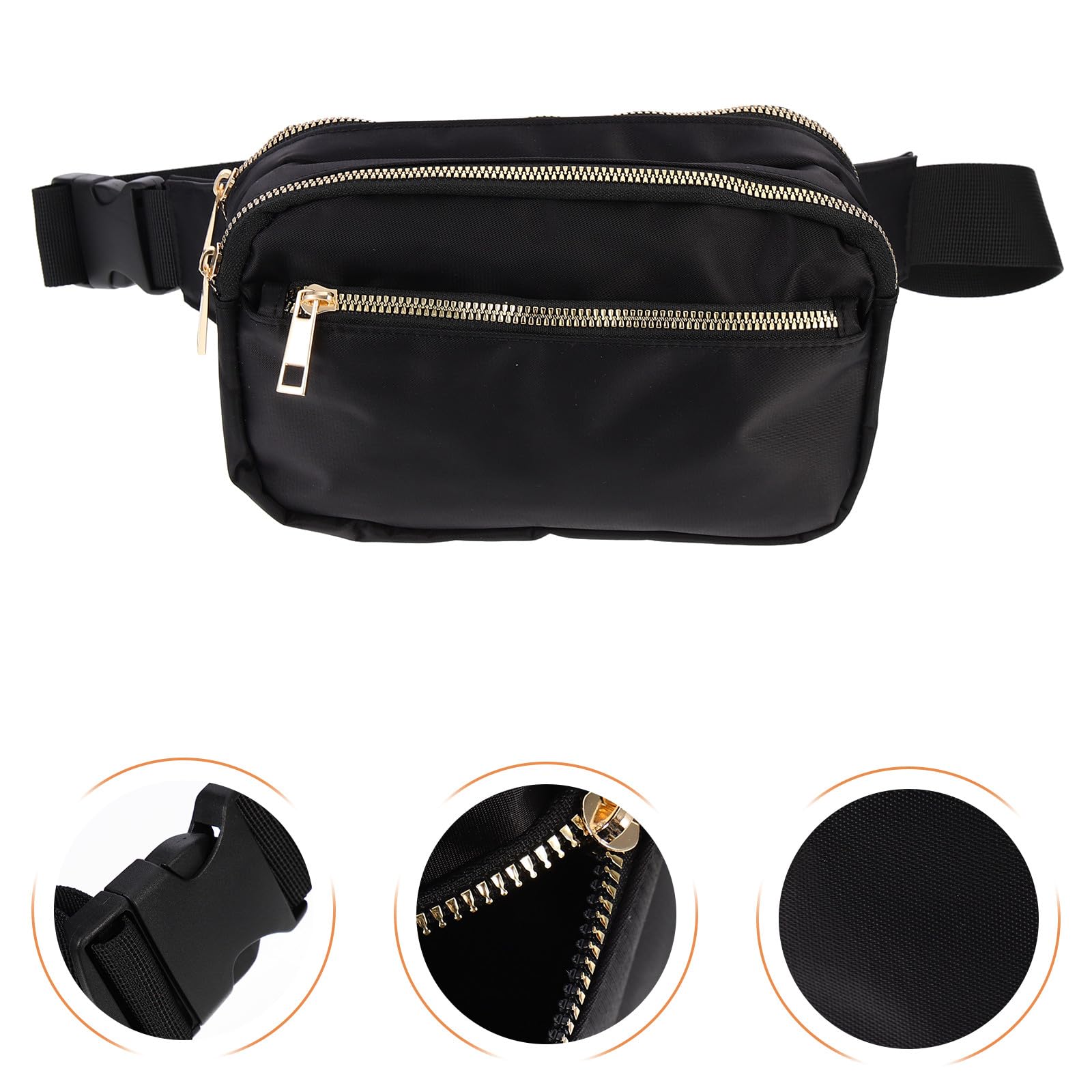 MUELODSIC black color and adjustable strap for comfortable fit