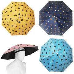 MUFEKUM 4 Pack Navy Umbrella Hat