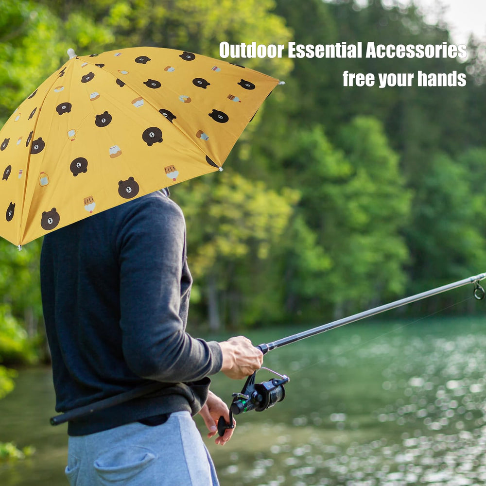 Open 27 inch MUFEKUM Umbrella Hat