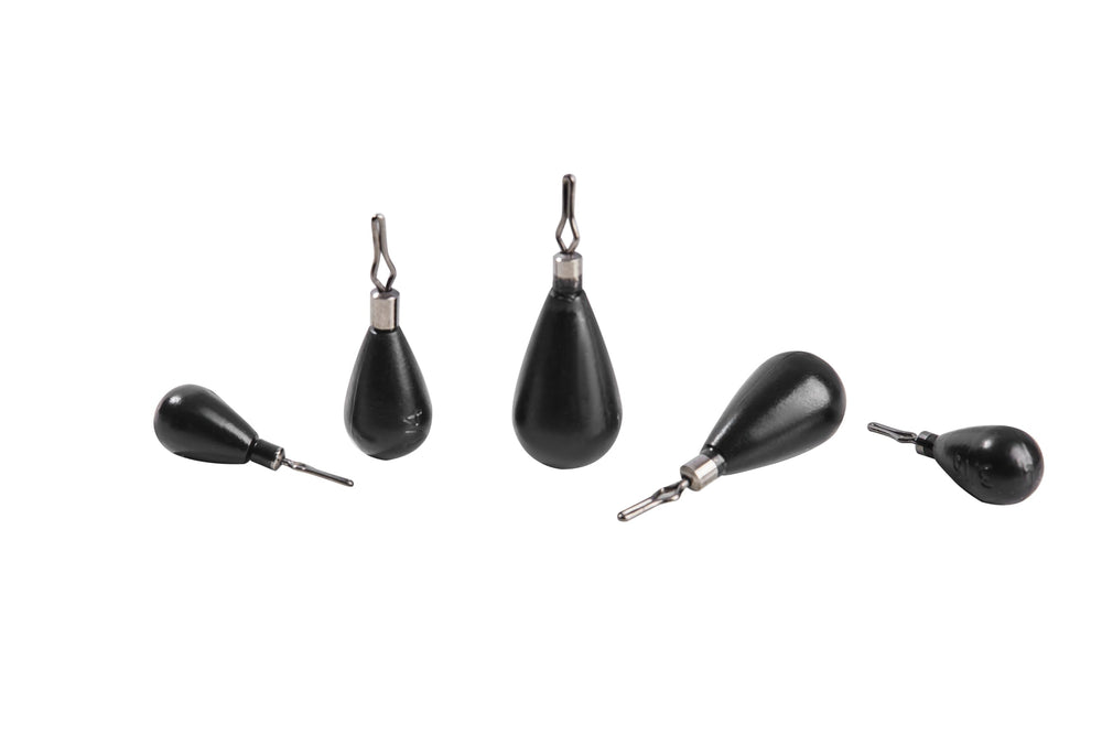 Multi-angle image of tungsten drop shot weights kit