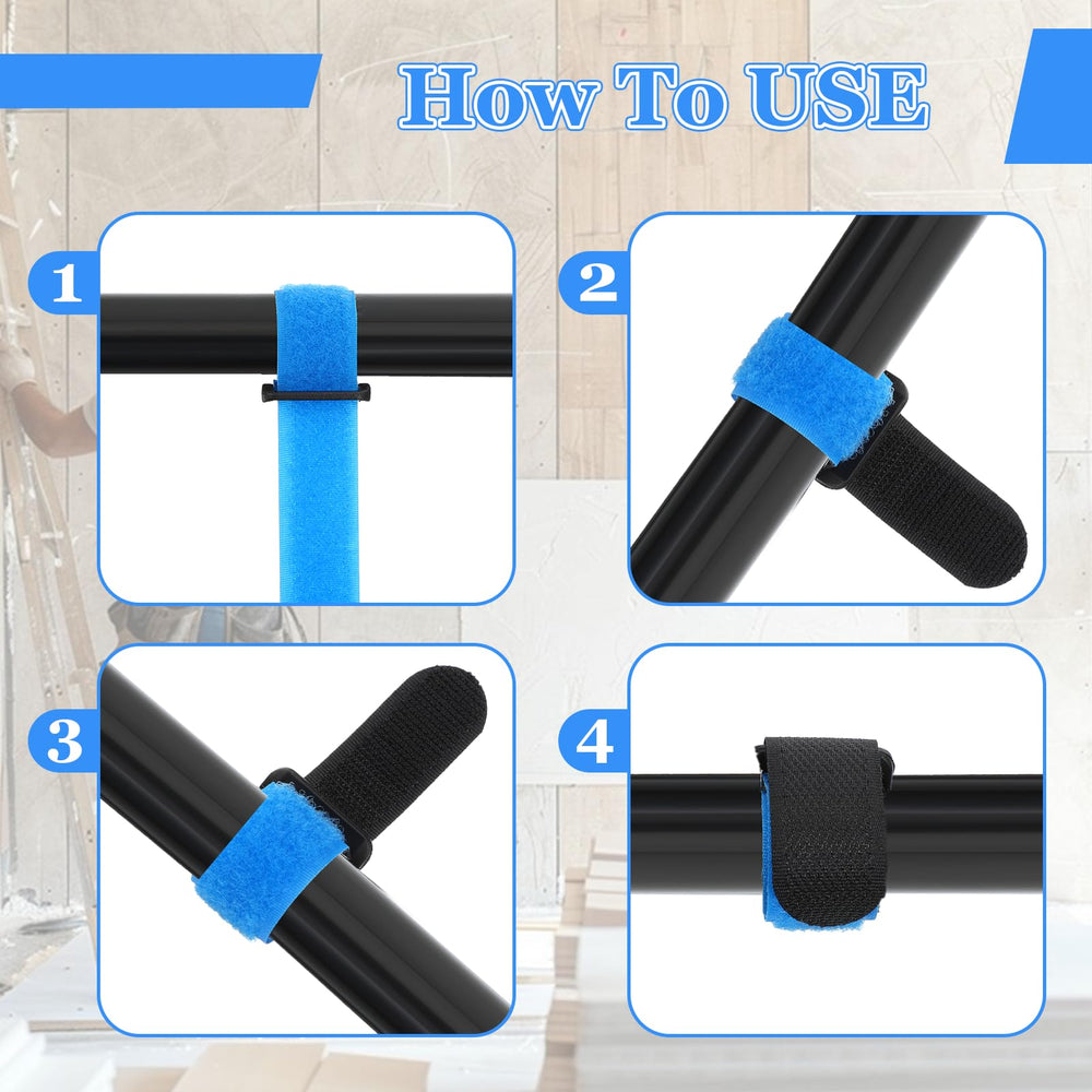 Multi use strap suitable for rods flagpoles golf clubs