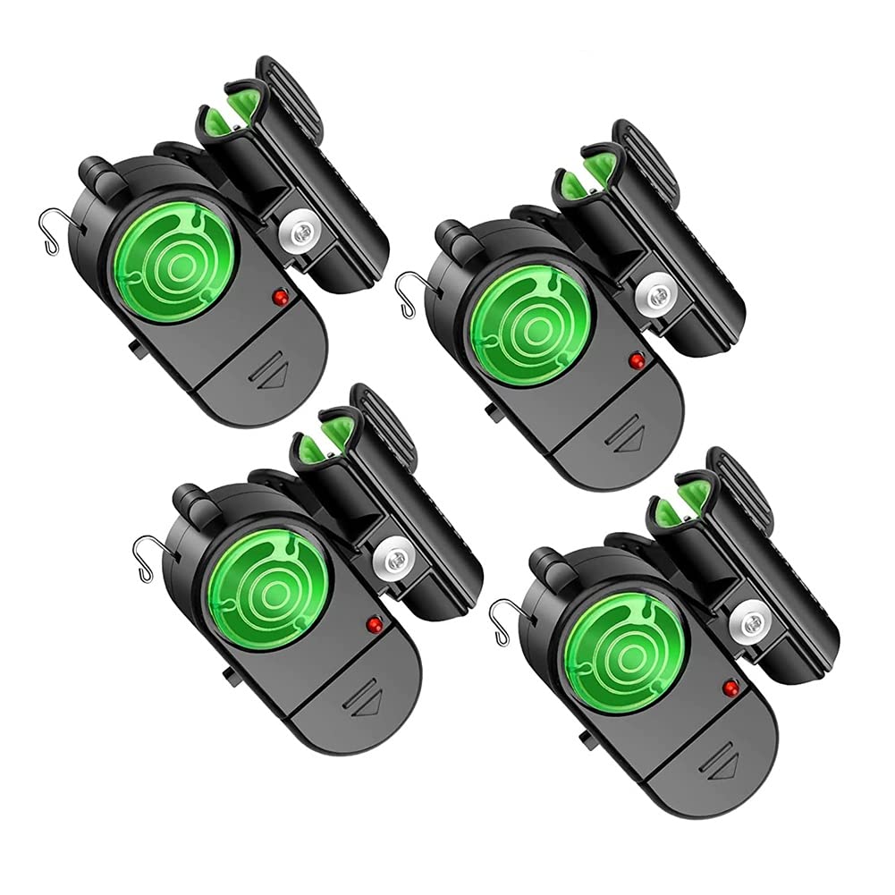 MuNanshan 4Pcs Fishing Bite Alarm kit front view
