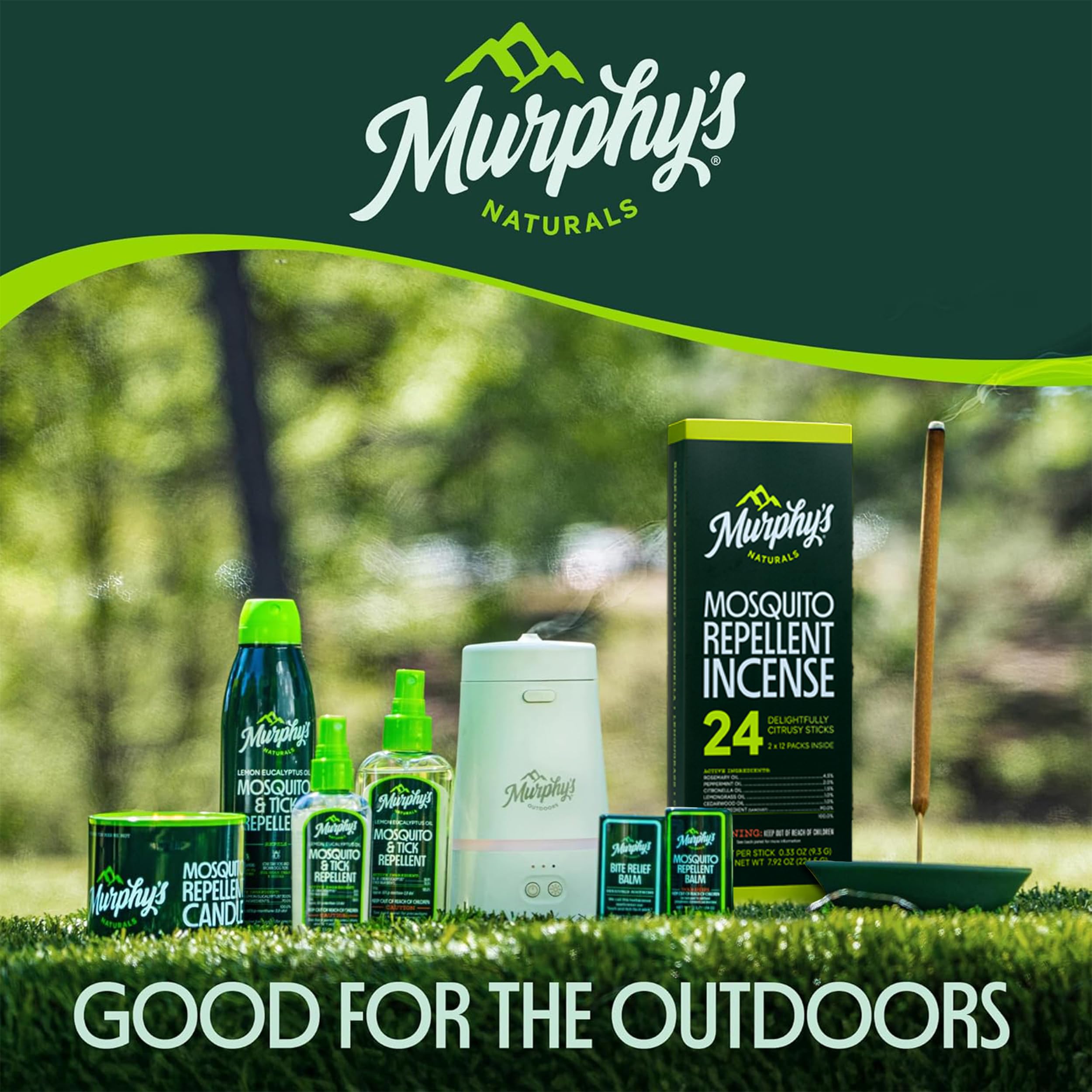Murphy's Naturals brand mission highlighted for environmentally friendly ingredients.