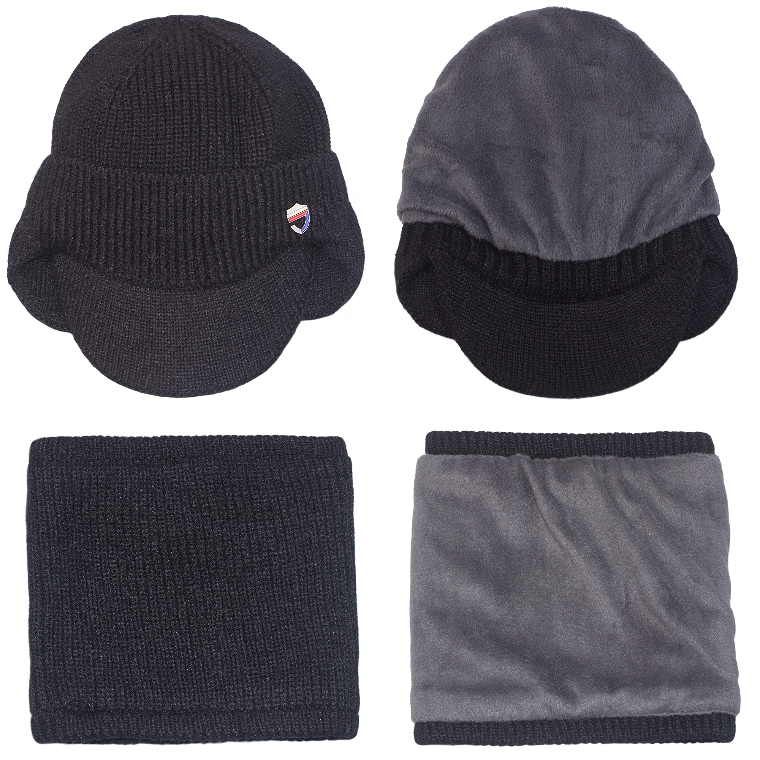 Muryobao fleece-lined winter hat delivers soft warmth without itch.