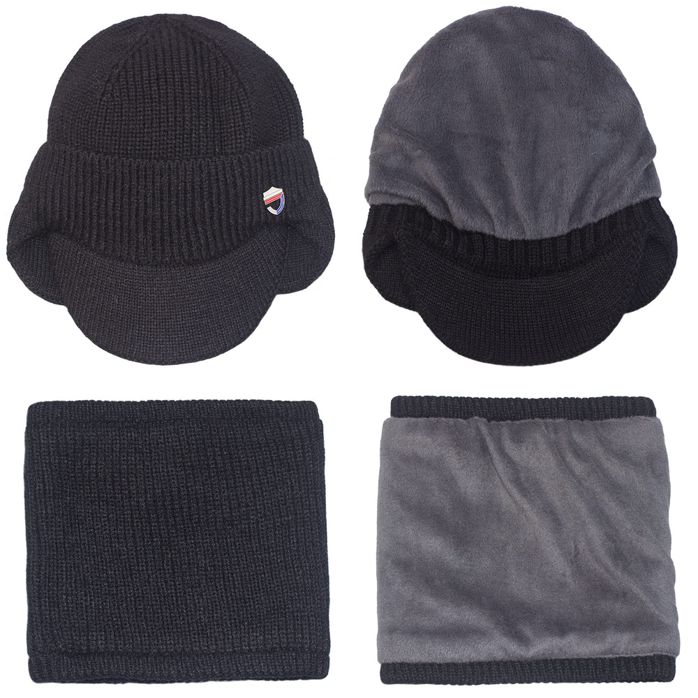 Muryobao fleece-lined winter hat delivers soft warmth without itch.