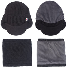 Muryobao fleece-lined winter hat delivers soft warmth without itch.