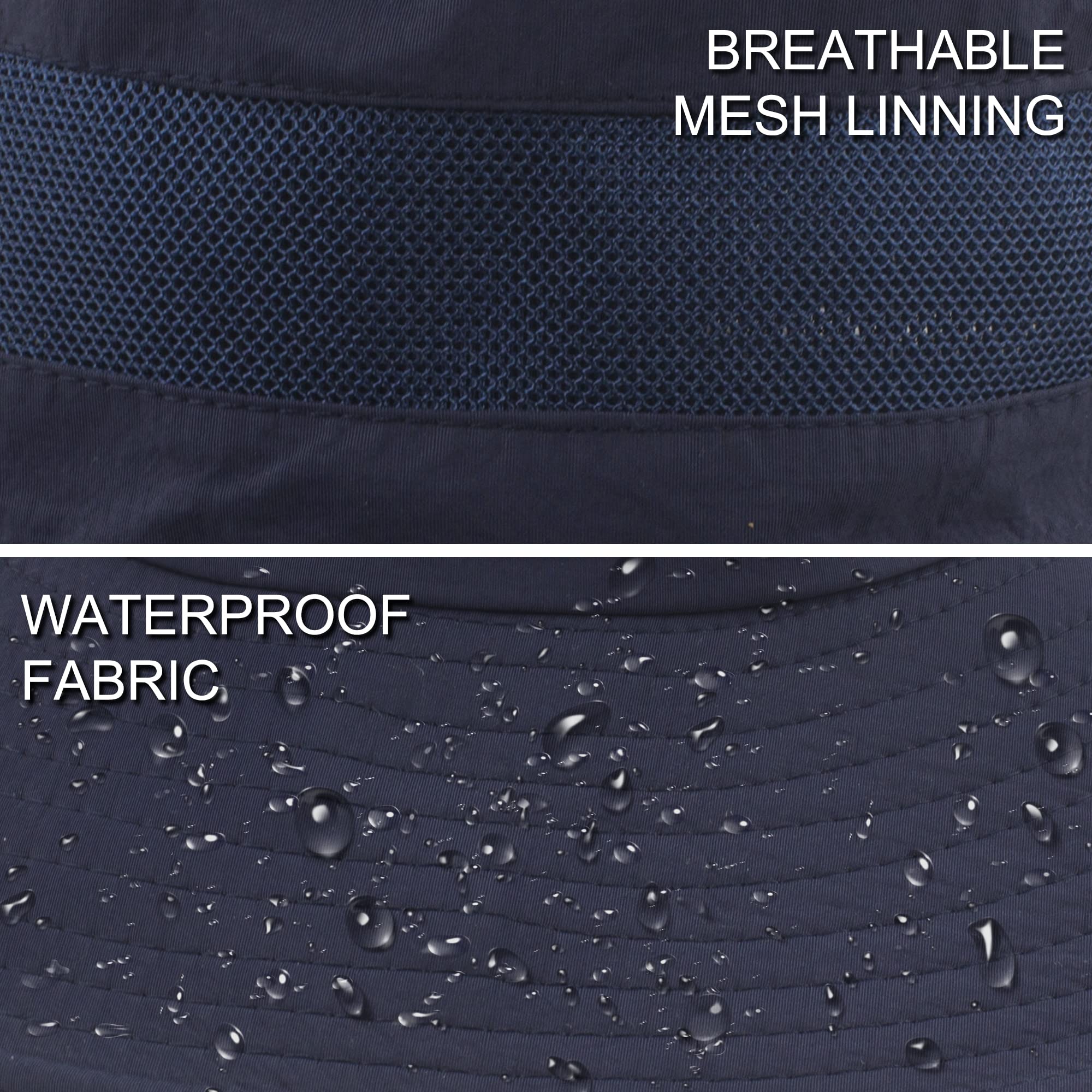 Foldable Muryobao boonie hat for travel and outdoor use