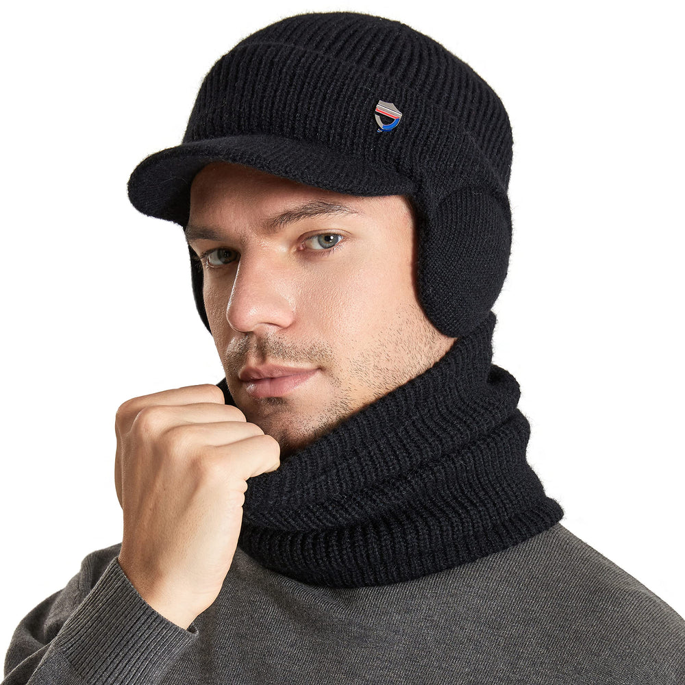 Muryobao neck warmer scarf for frosty commutes and cold days.