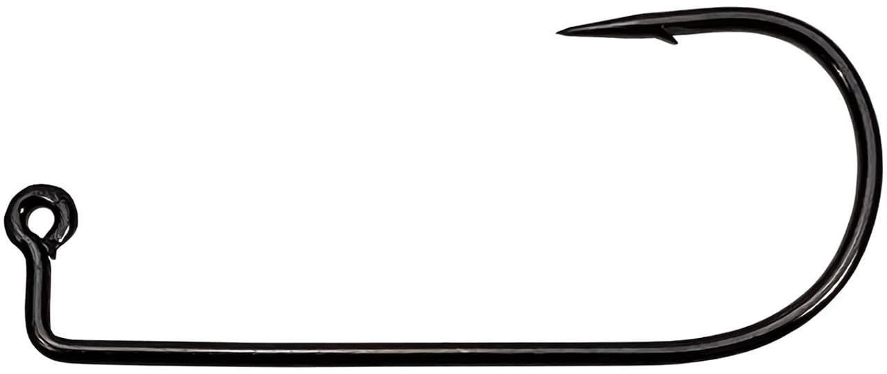 Mustad 32746 BN 90-degree eye jig hook for deep-water presentations.