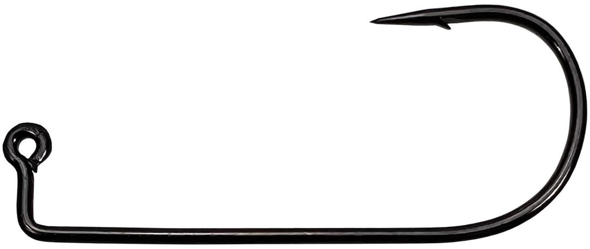 Mustad 32746 BN 90-degree eye jig hook for deep-water presentations.