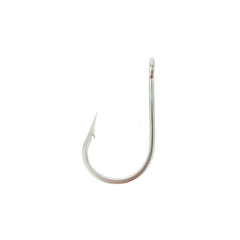 Mustad 7691S big game tuna hook for trolling with corrosion resistance.