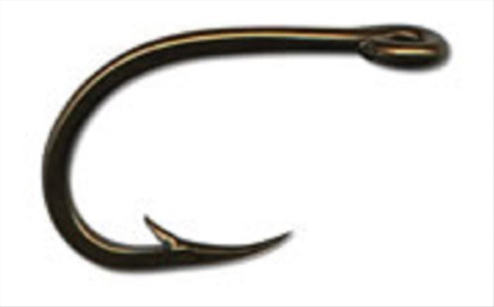 Mustad 92677-BR-1-50 Beak Live Bait Hook – 3X Strong, Short Shank, Forged, Reversed 1