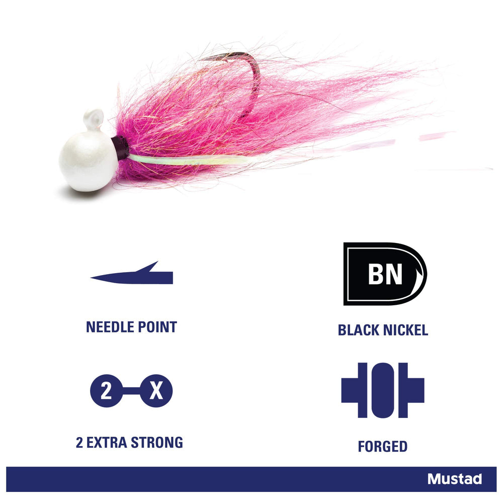 Mustad Addicted Tailout Twitcher Jig in Brilliant Pink attracts Pacific Northwest salmon